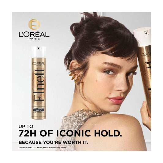 L'Oreal Paris Elnett Satin Supreme Hold Hairspray - 400mL