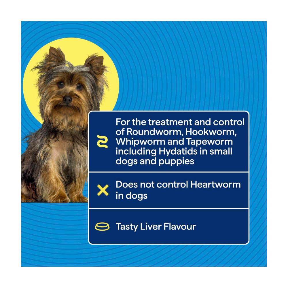 Purina Total Care Tasty All Wormer Small Dog Or Puppies Treatment - 1 pack
