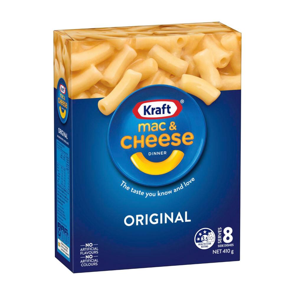 Kraft Mac And Cheese Original Pasta Macaroni Noodles - 410g