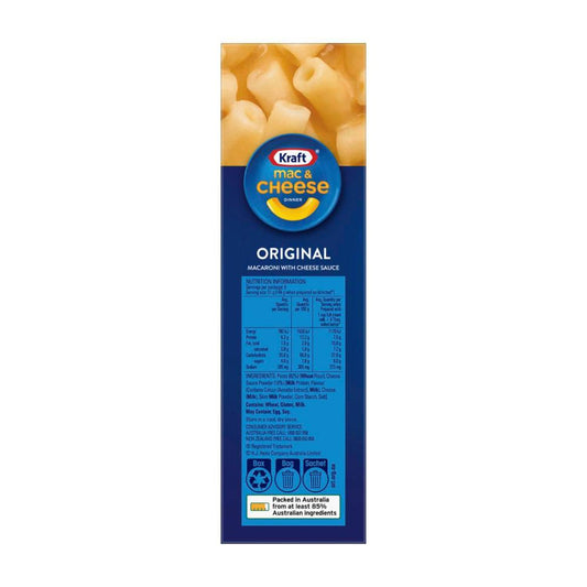 Kraft Mac And Cheese Original Pasta Macaroni Noodles - 410g