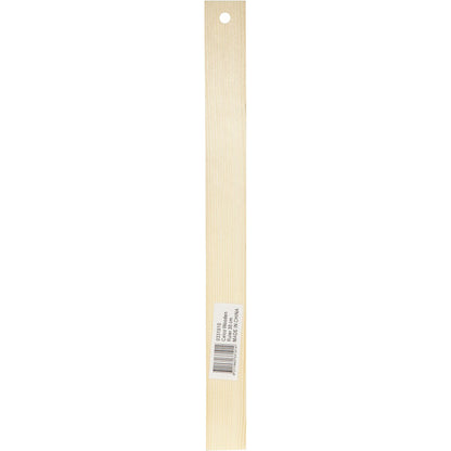 Celco Wooden Ruler Metric Drilled 30cm Each