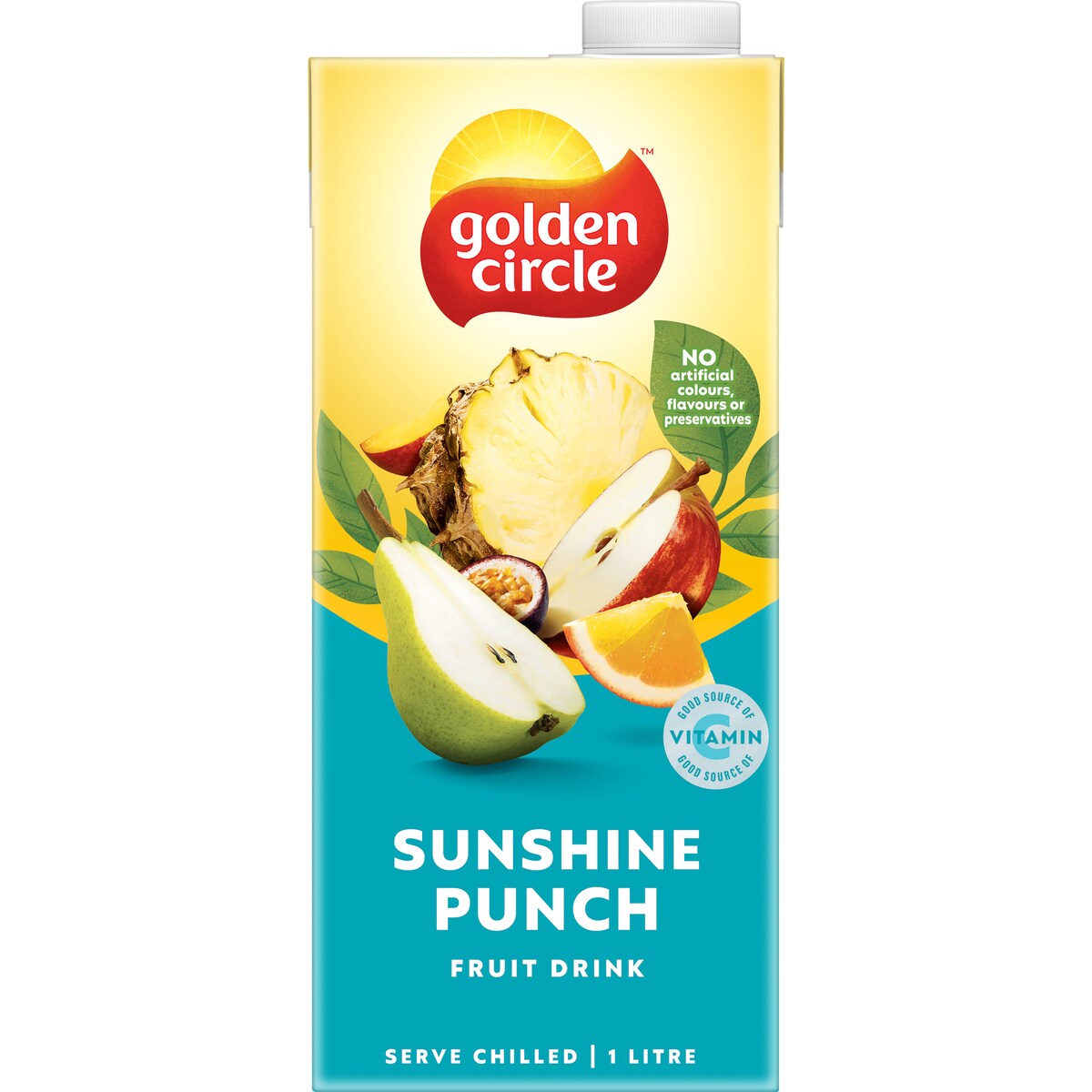 Golden Circle Drinks Sunshine Punch Fruit Drink 1l