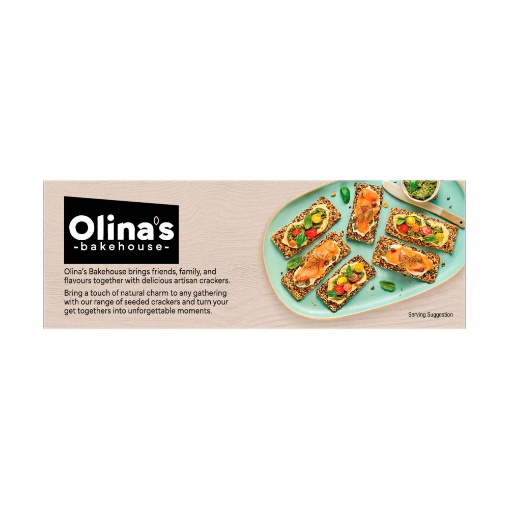 Olina's Bakehouse Gluten Free Seeded Crackers Pepita Seed - 100g