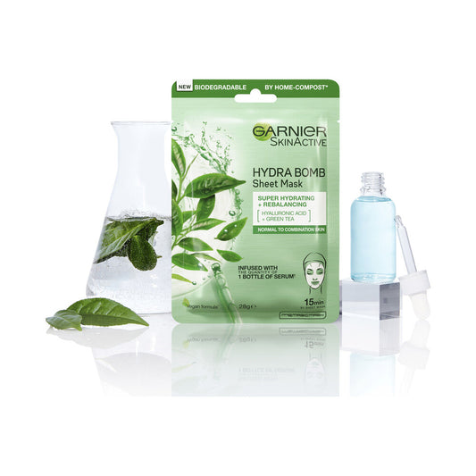 Garnier Hydrabomb Tissue Mask Green Tea - 28g