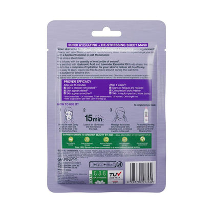 Garnier Hydrabomb Tissue Mask Lavender - 28g