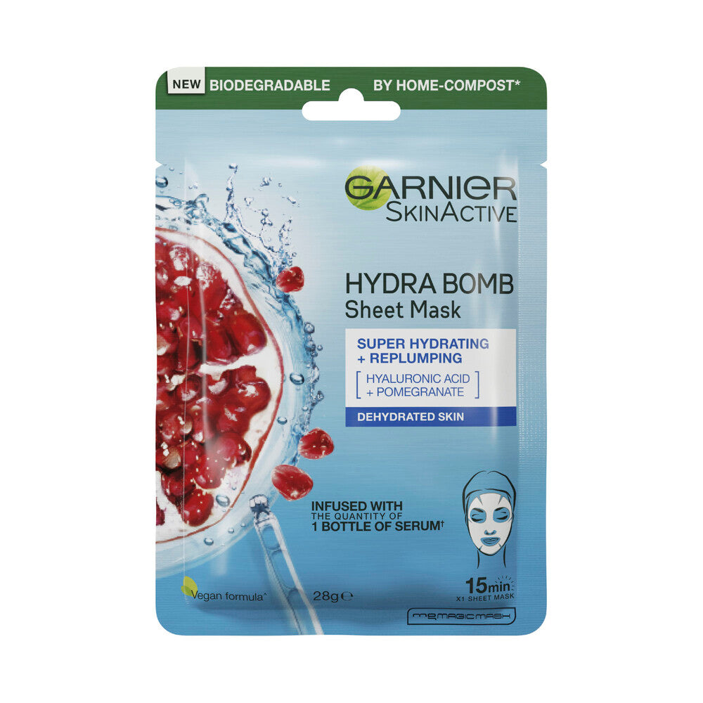 Garnier Hydrabomb Tissue Mask Pomegranate - 28g
