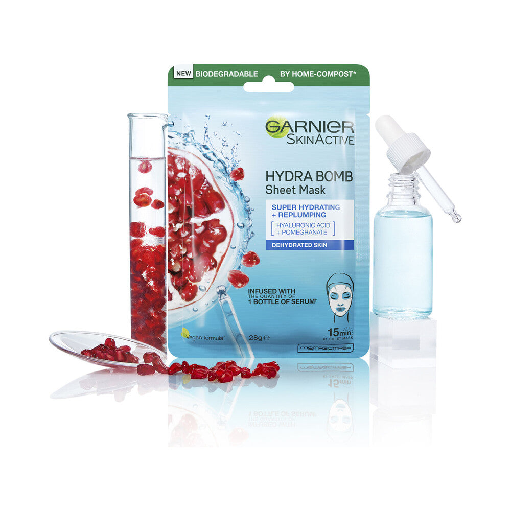 Garnier Hydrabomb Tissue Mask Pomegranate - 28g