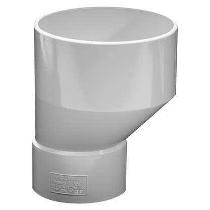 Holman DWV PVC Level Invert - 100 x 65mm - Sewer & Vent Use