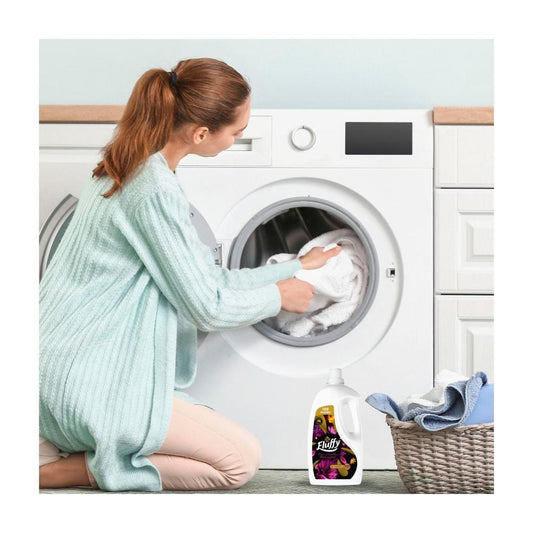 Fluffy Concentrate Liquid Fabric Softener Conditioner Fragrance Temptations Spice Allure - 2L