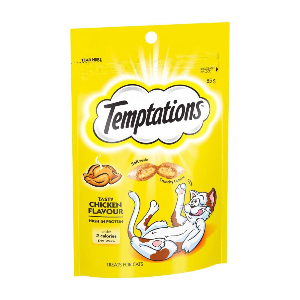Temptations Cat Treats Tasty Chicken Flavour - 85g