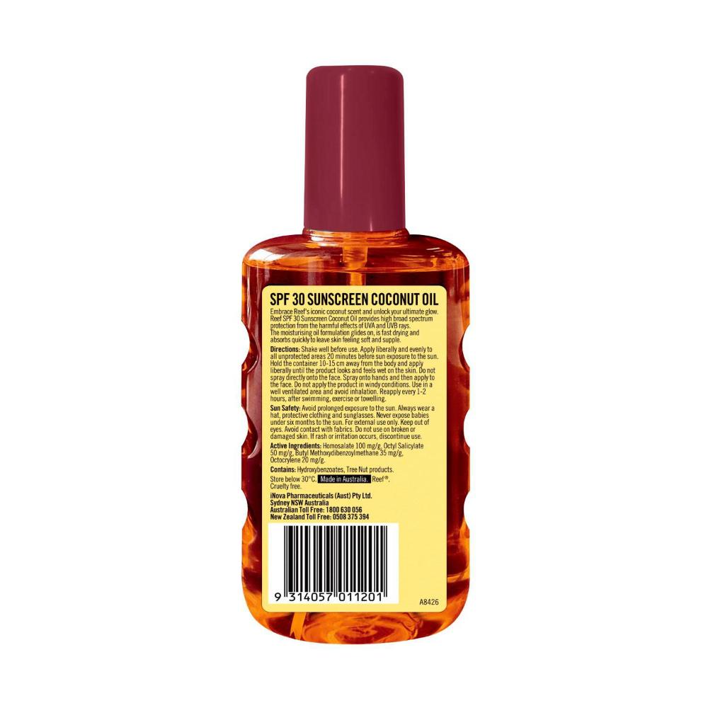 Reef SPF 30 Coconut Oil Spray - 220mL
