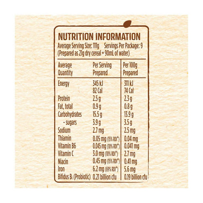 Nestle Cerelac Baby Cereal Oats & Wheat With Prune Baby Food From 6 Months - 200g