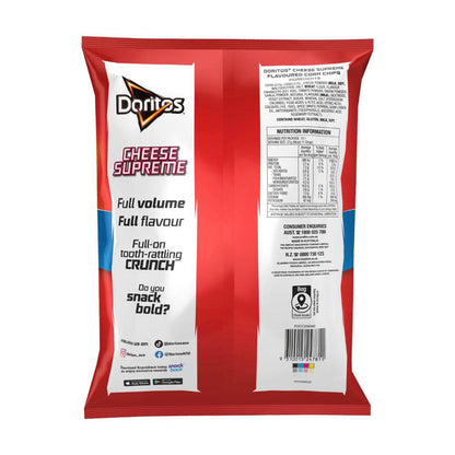 Doritos Cheese Supreme Corn Chips Sharepack - 380g