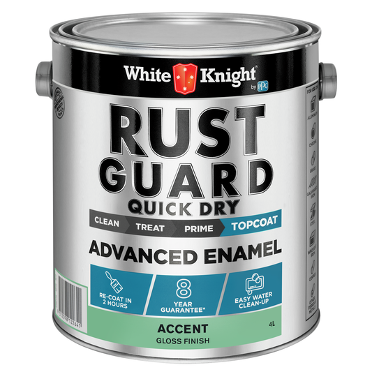 White Knight Rust Guard Epoxy Enamel - 4L