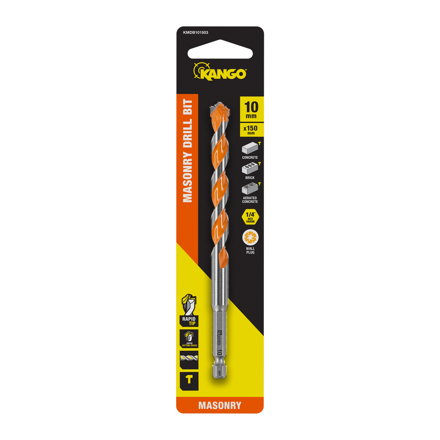 Kango Masonry Drill Bit - 10mm x 150mm