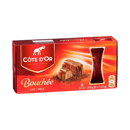 Bouchee Milk Chocolate 8 Pack - 200g