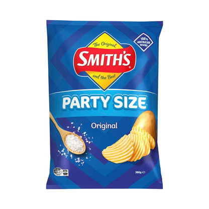 Smith's Crinkle Cut Potato Chips Party Bag Original - 380g
