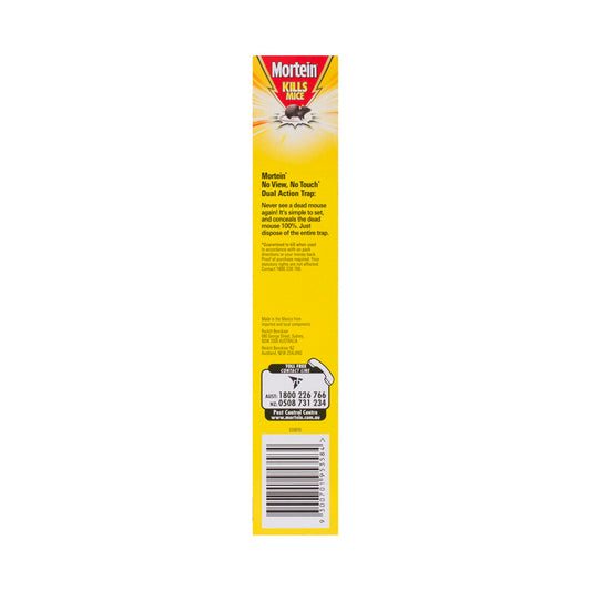 Mortein No View No Touch Trap Twin Pack - 2 Pack