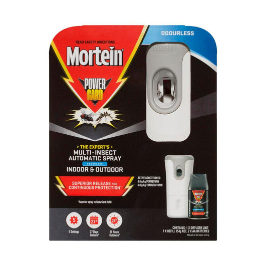 Mortein Powergard Multi- Insect Automatic Spray - 1 Pack