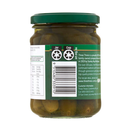 Three Threes Sweet Spiced Gherkins - 260g