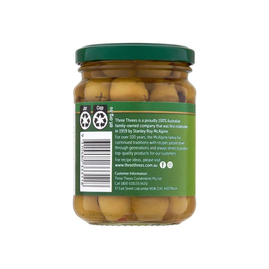 Three Threes Stuffed Olives - 250g