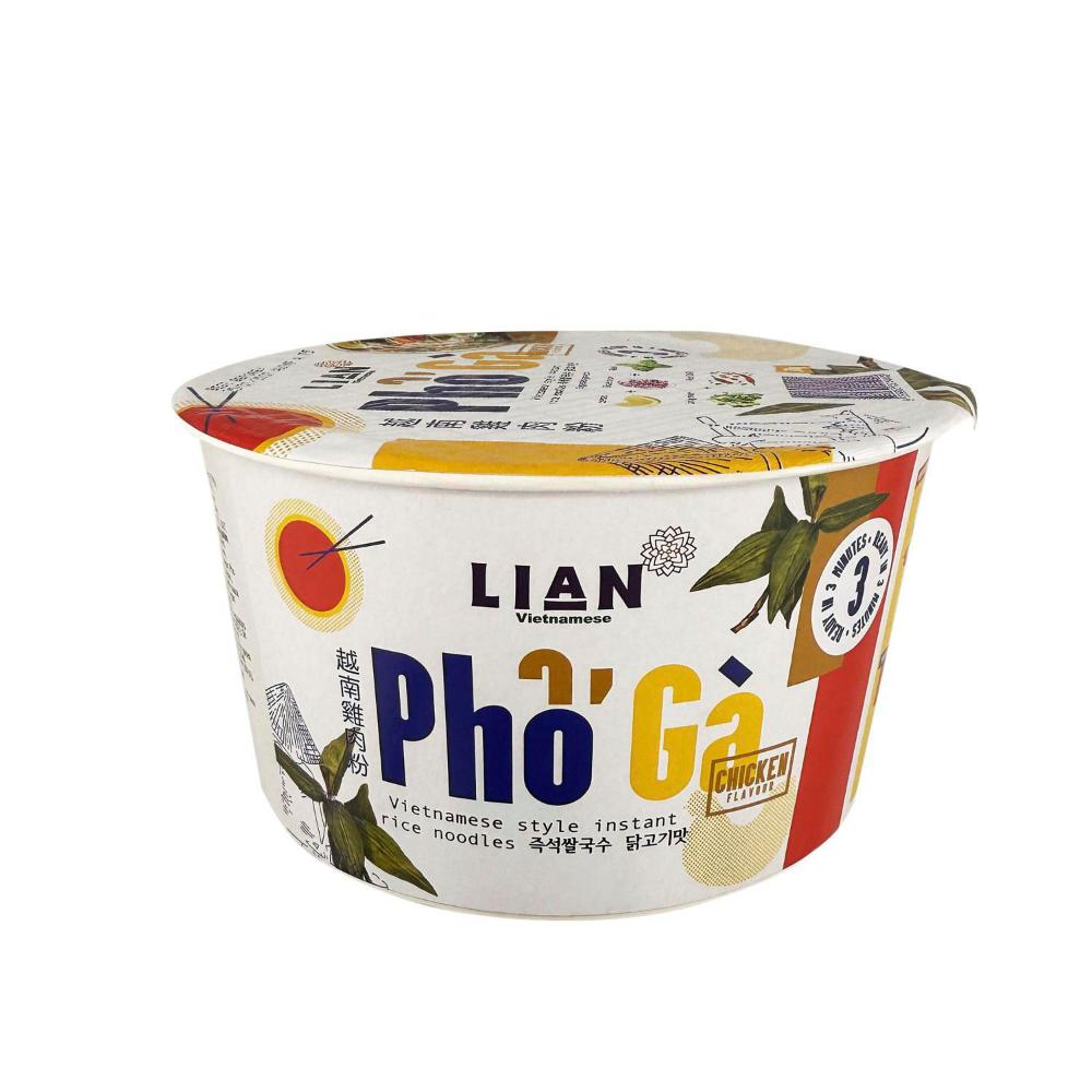 Lian Pho Ga Rice Noodles Bowl Chicken Flavour - 70g