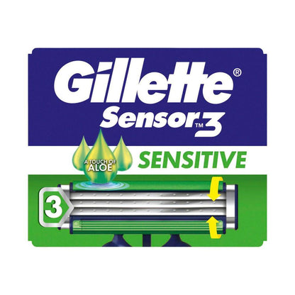 Gillette Sensor 3 Sensitive Disposable Razors - 4 pack