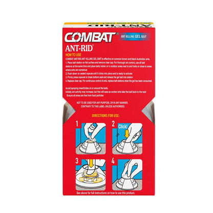 Combat Ant Rid Ant Killing Gel Baits - 4 pack