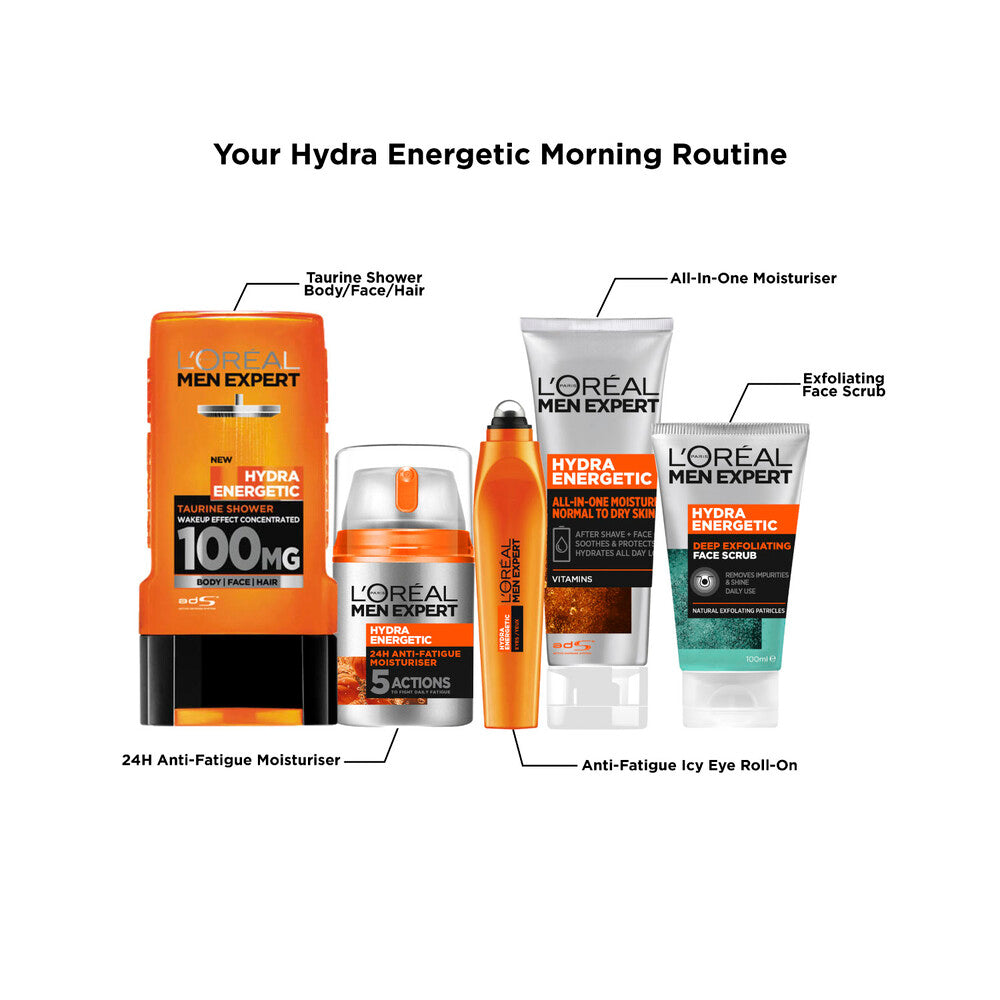 L'Oreal Paris Men Expert Hydra Energetic Face Wash - 100mL