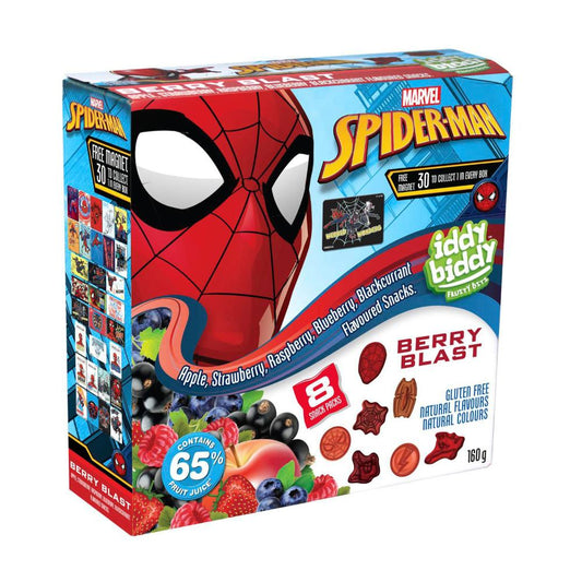 Iddy Biddy Fruit Snacks Mixed Berry - 160g
