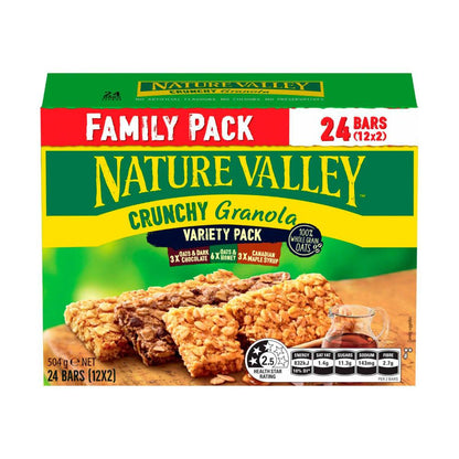 Nature Valley Crunchy Variety Family Pack - 504g