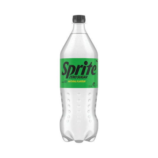 Sprite Zero Sugar Lemonade Soft Drink Bottle 1.25l