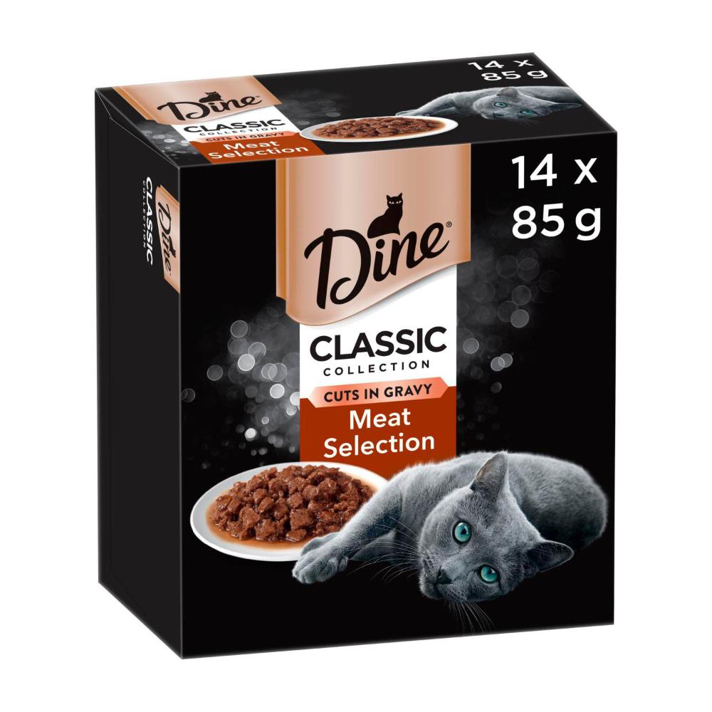 Dine Daily Cat Food Meat Selection 14x85g - 14 pack