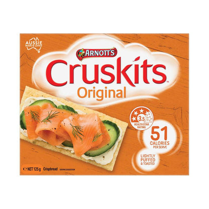 Arnott's Cruskits Crispbread Original - 125g
