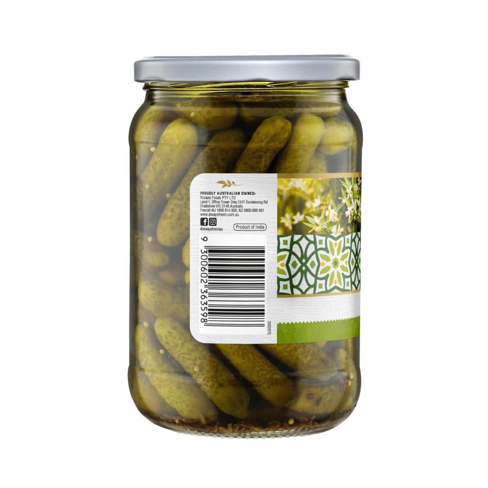 Always Fresh Whole Baby Cucumbers - 680g