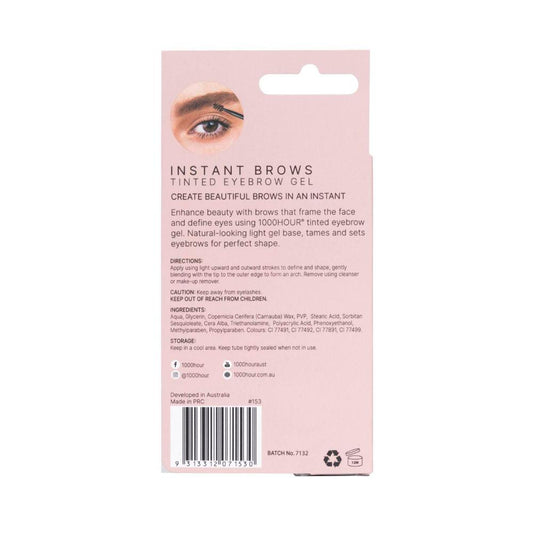 1000 Hour Instant Brows Medium Brown - 6g