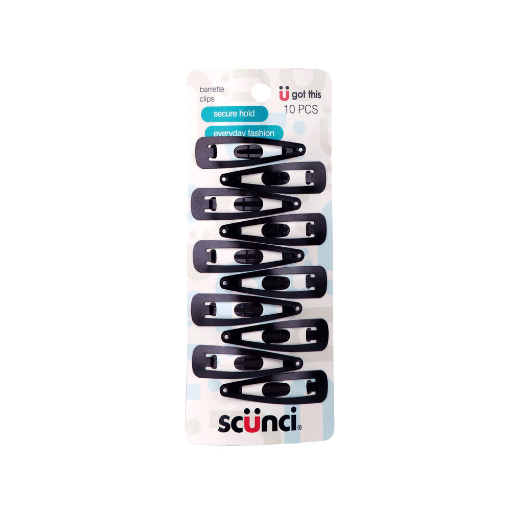 Scunci Snap Clips 10 Pack - 1 Pack
