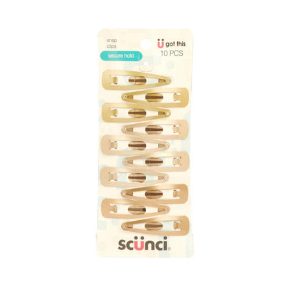 Scunci Snap ips 10 Pack - 1 Pack