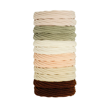 Scunci Ponytailers Comfy Natural 12 Pack - 1 Pack
