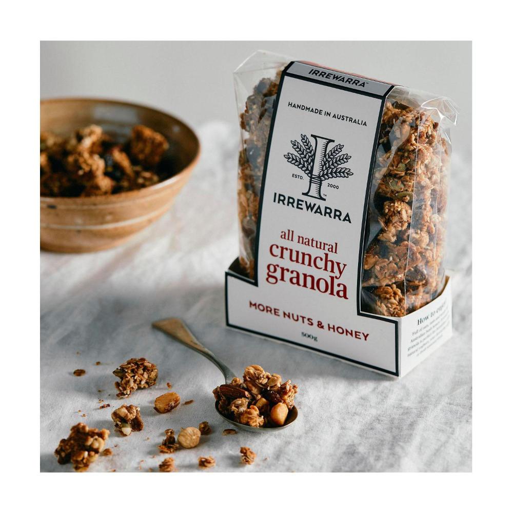 Irrewarra More Nuts And Honey Granola - 500g