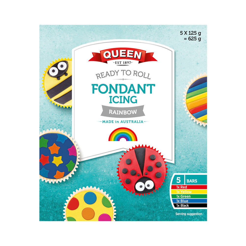 Queen Ready To Roll Icing 5pk - 625g