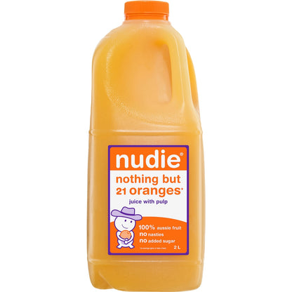 Nudie Nothing But Oranges With Pulp 2l