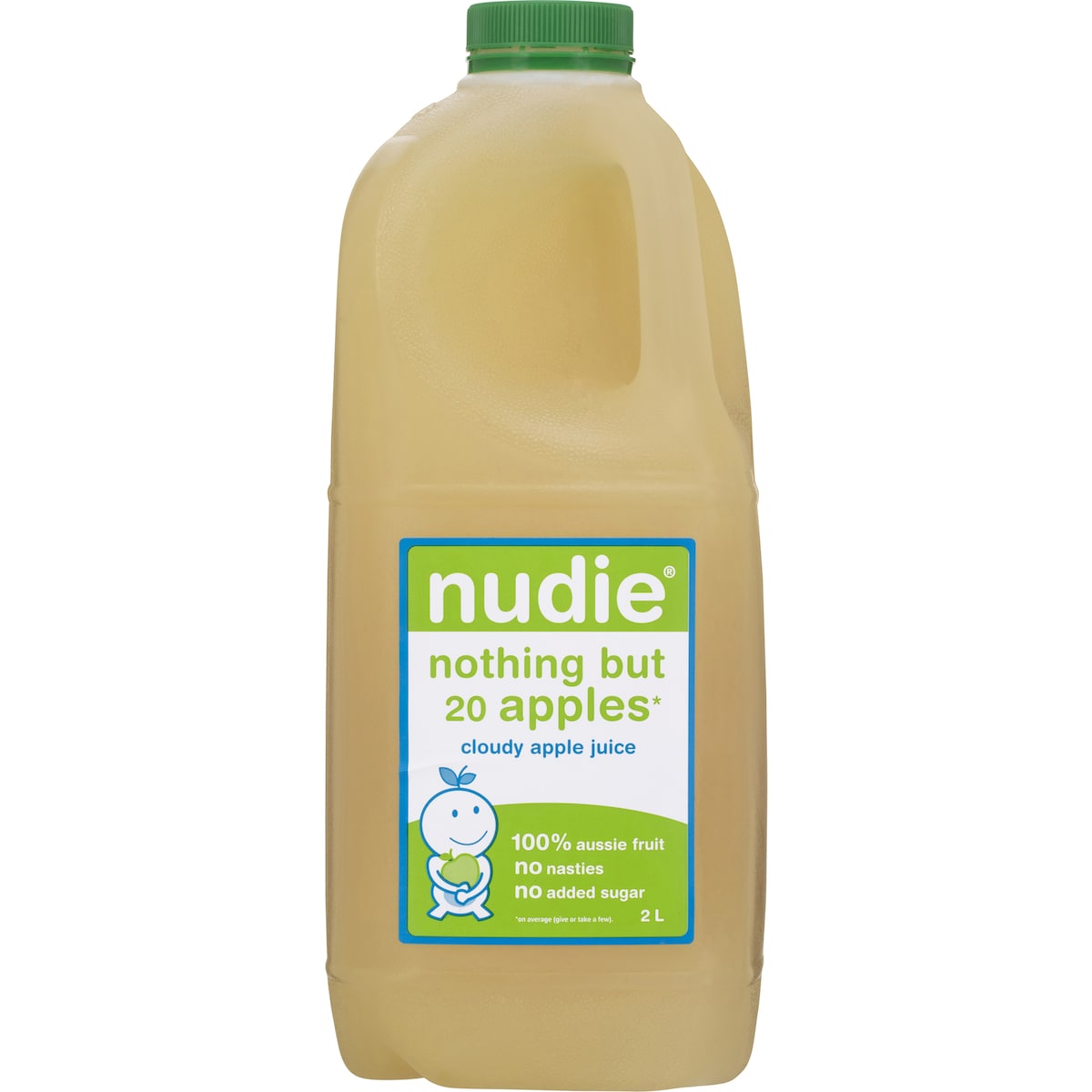Nudie 100% Apple Juice 2l
