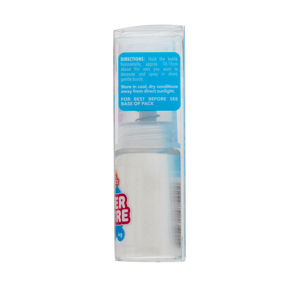 Dollar Sweets Edible Glitter Silver Spray - 4g