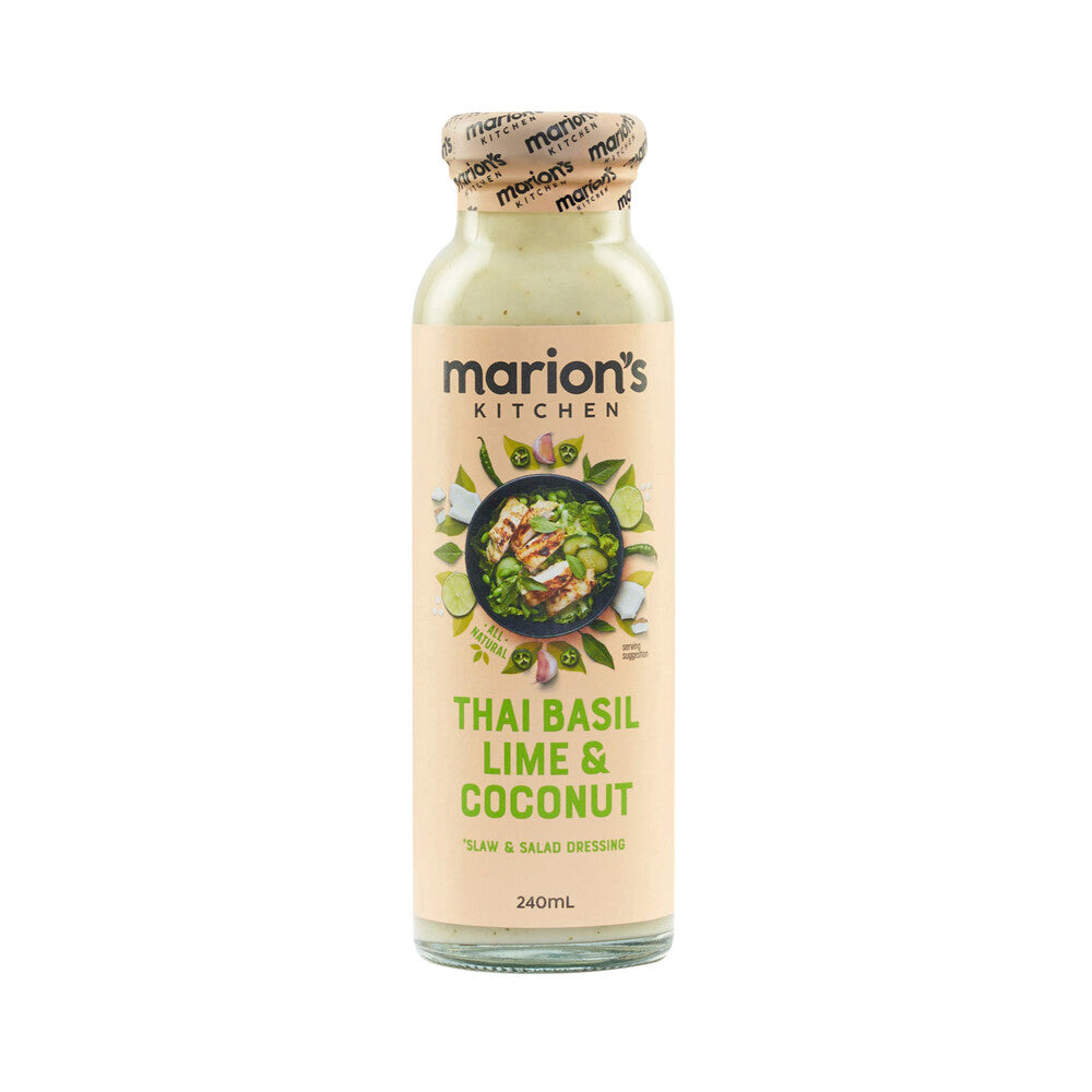 Marion's Kitchen Thai Basil Lime & Coconut Salad Dressing - 240mL