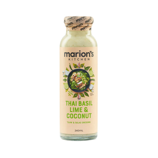 Marion's Kitchen Thai Basil Lime & Coconut Salad Dressing - 240mL