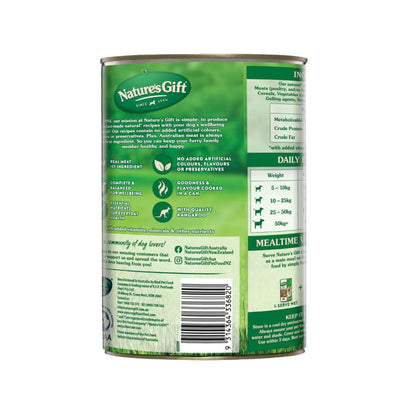 Nature's Gift Just Natural Casserole Gravy With Kangaroo Vegetables & Barley D ... 1.2kg