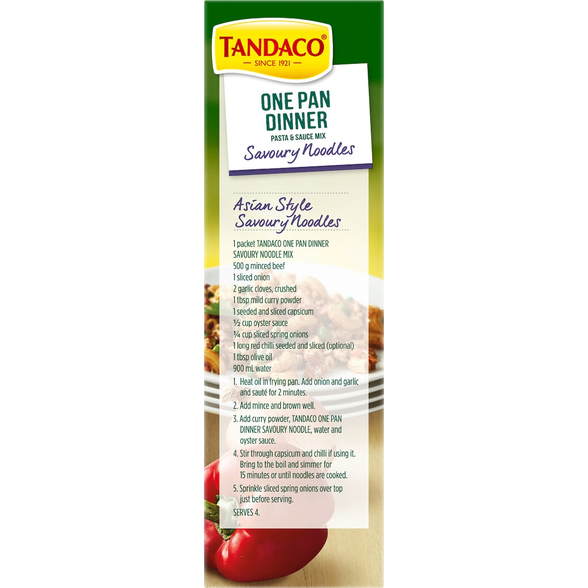 Tandaco One Pan Dinner Savoury Noodles 200g