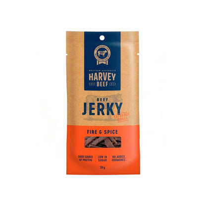 Harvey Beef Fire & Spice Jerky - 50g