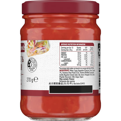 MasterFoods Sweet & Sour Sauce 270g